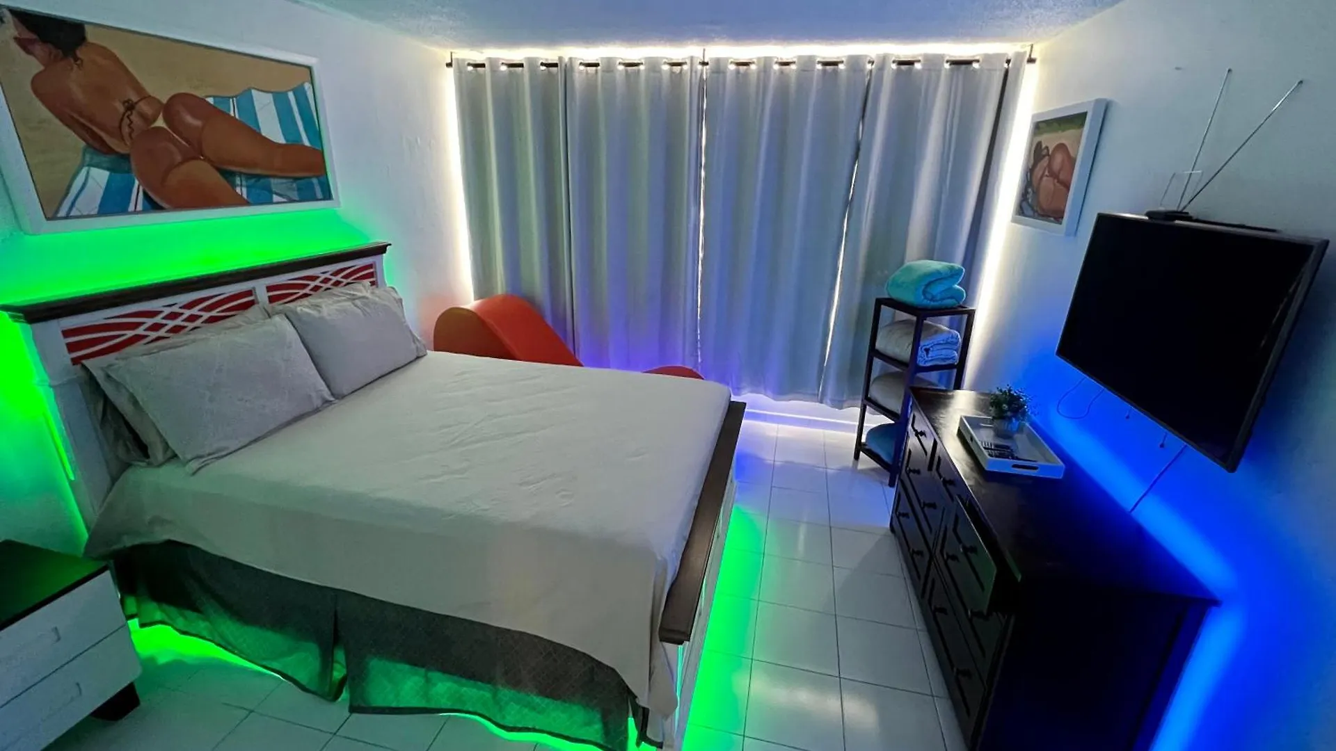 Beachfront Tropical Tantra Apartment San Juan Puerto Rico